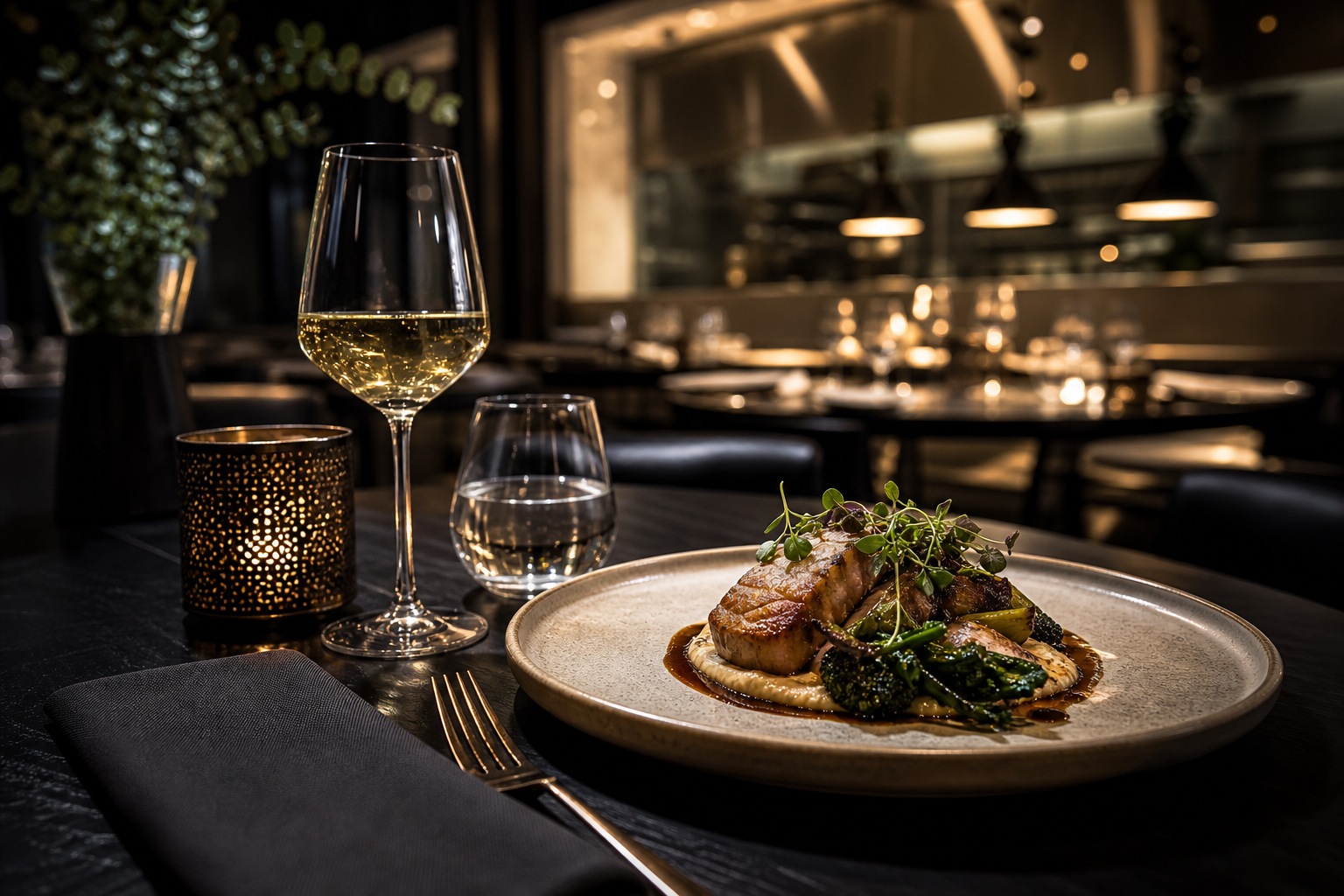 Commercial hospitality visual content
